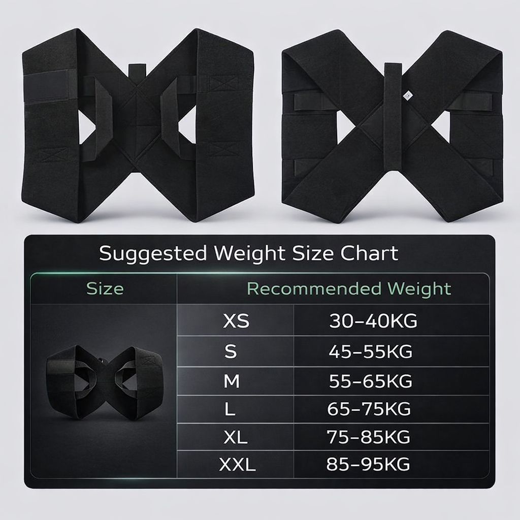 Fitness Heavy Shoulder Straps for Bench Presses & Shoulder Training Supportive & Stable Straps for Back Training & Chest Straightening Muscle Exercise Equipment