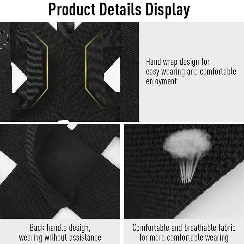 Fitness Heavy Shoulder Straps for Bench Presses & Shoulder Training Supportive & Stable Straps for Back Training & Chest Straightening Muscle Exercise Equipment