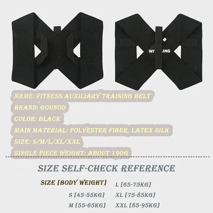 Fitness Heavy Shoulder Straps for Bench Presses & Shoulder Training Supportive & Stable Straps for Back Training & Chest Straightening Muscle Exercise Equipment